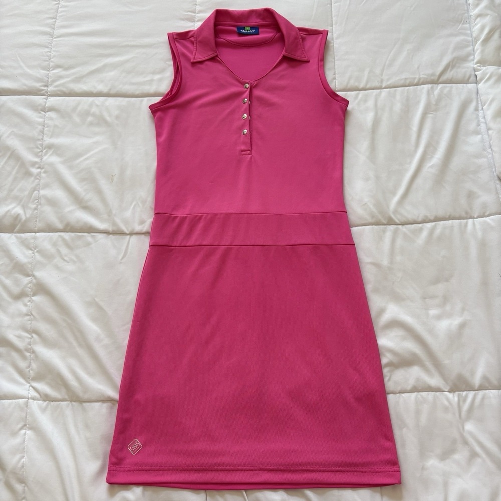 Daily Sports Dress Womens Small Pink Sleeveless‎ Golf Tennis Pickleball Outdoor